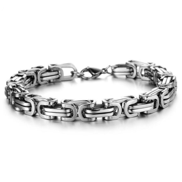 Other - ✨ 8mm Cuba chain Figaro Stainless steel domineering bracelet, BL55590171